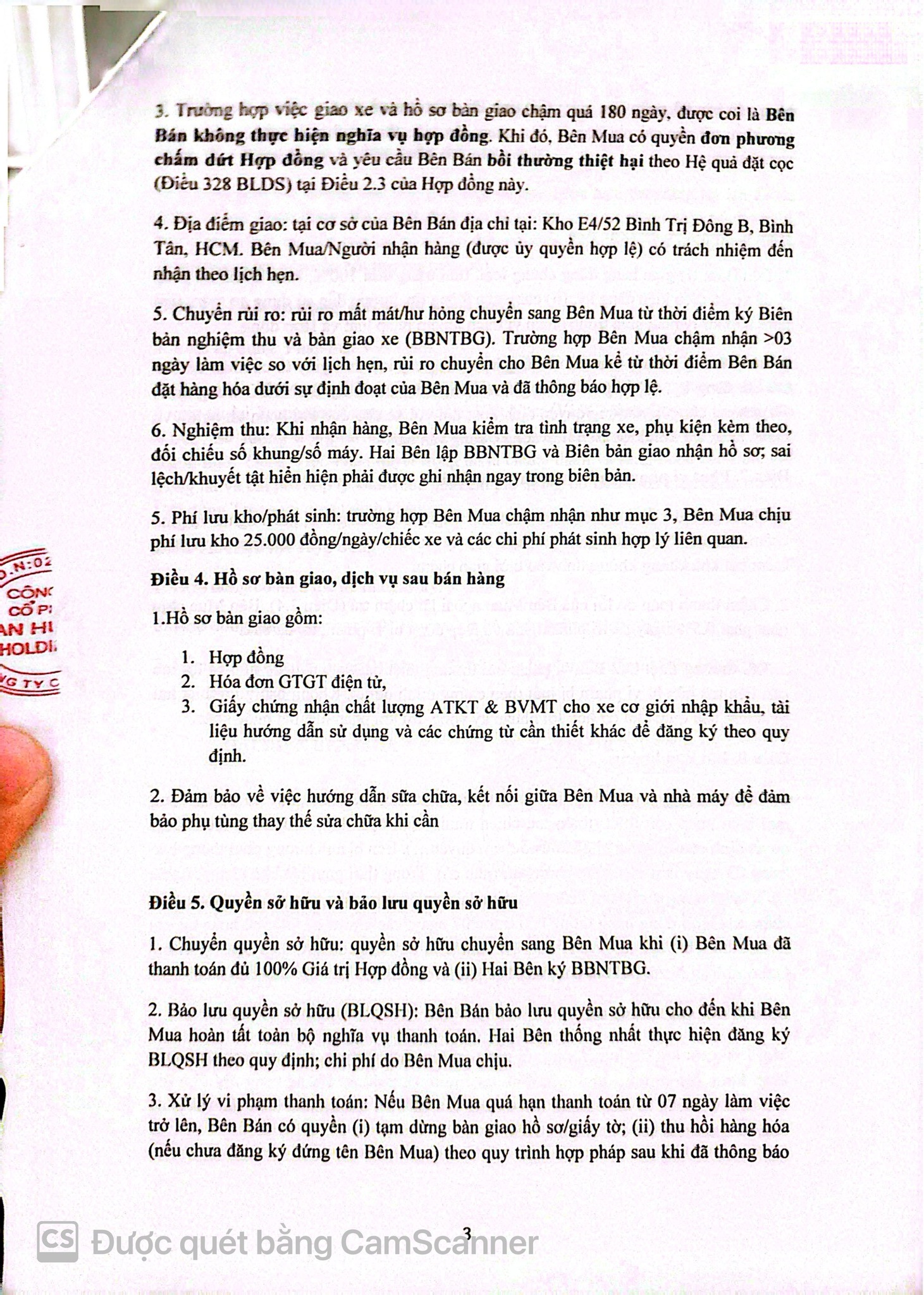 An contract 3