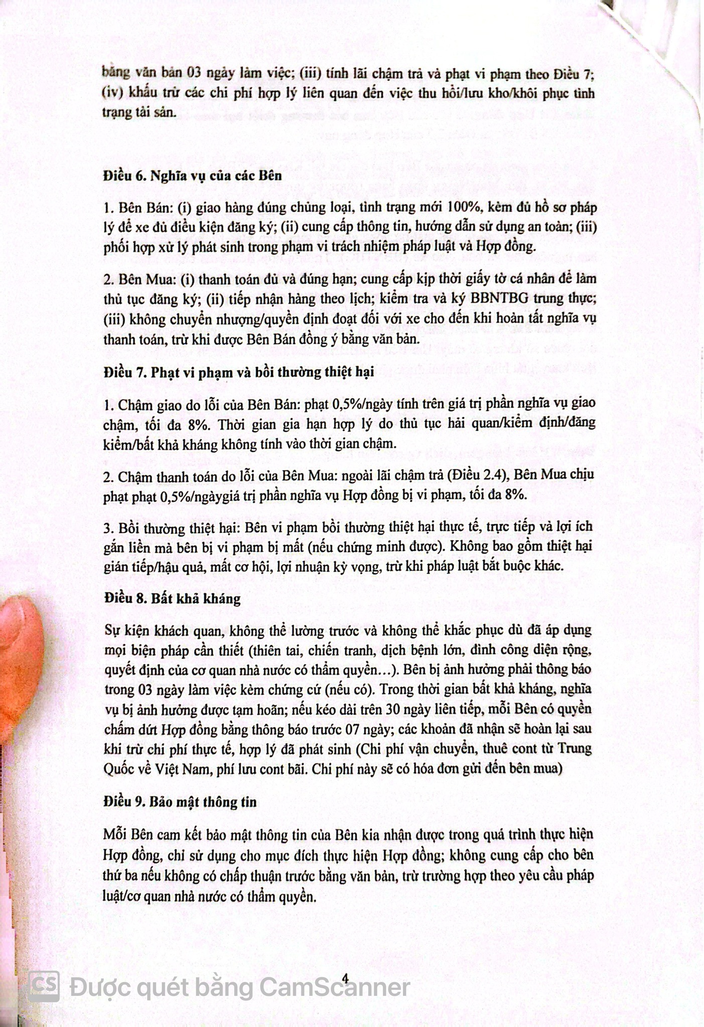 An contract 4