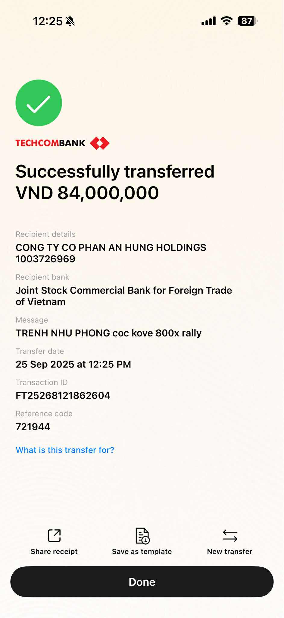 Phong transaction 1